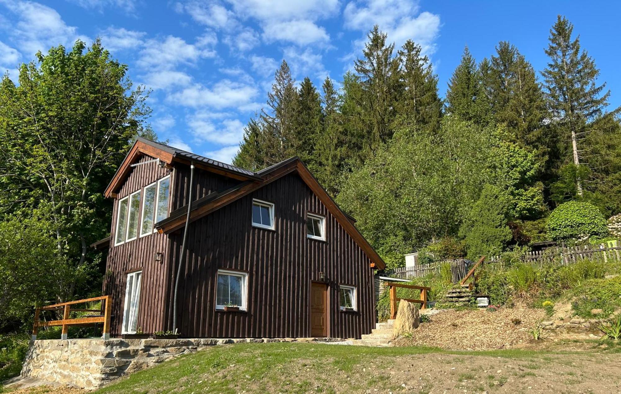 Chata Jezevec Hojsova Stráž Esterno foto